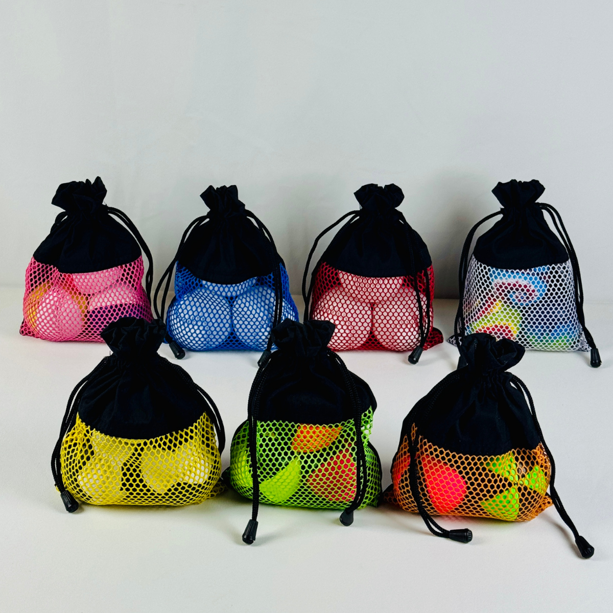 Drawstring Bags with Mesh